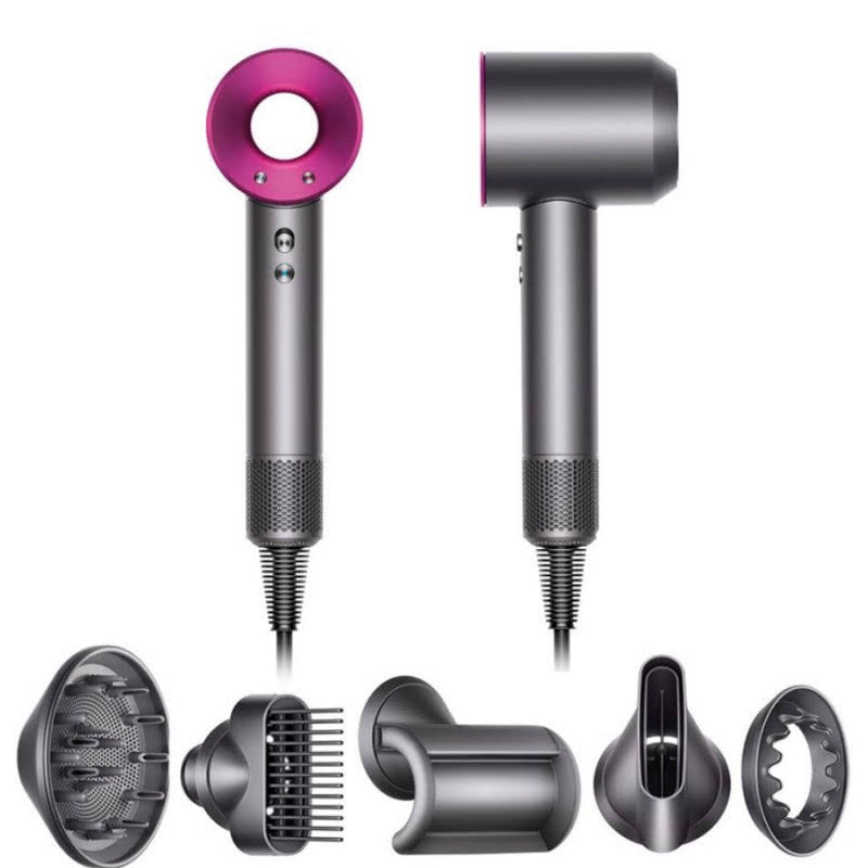 Dyson Supersonic Hair Dryer - Iron/Fuchsia Edition, Style with 